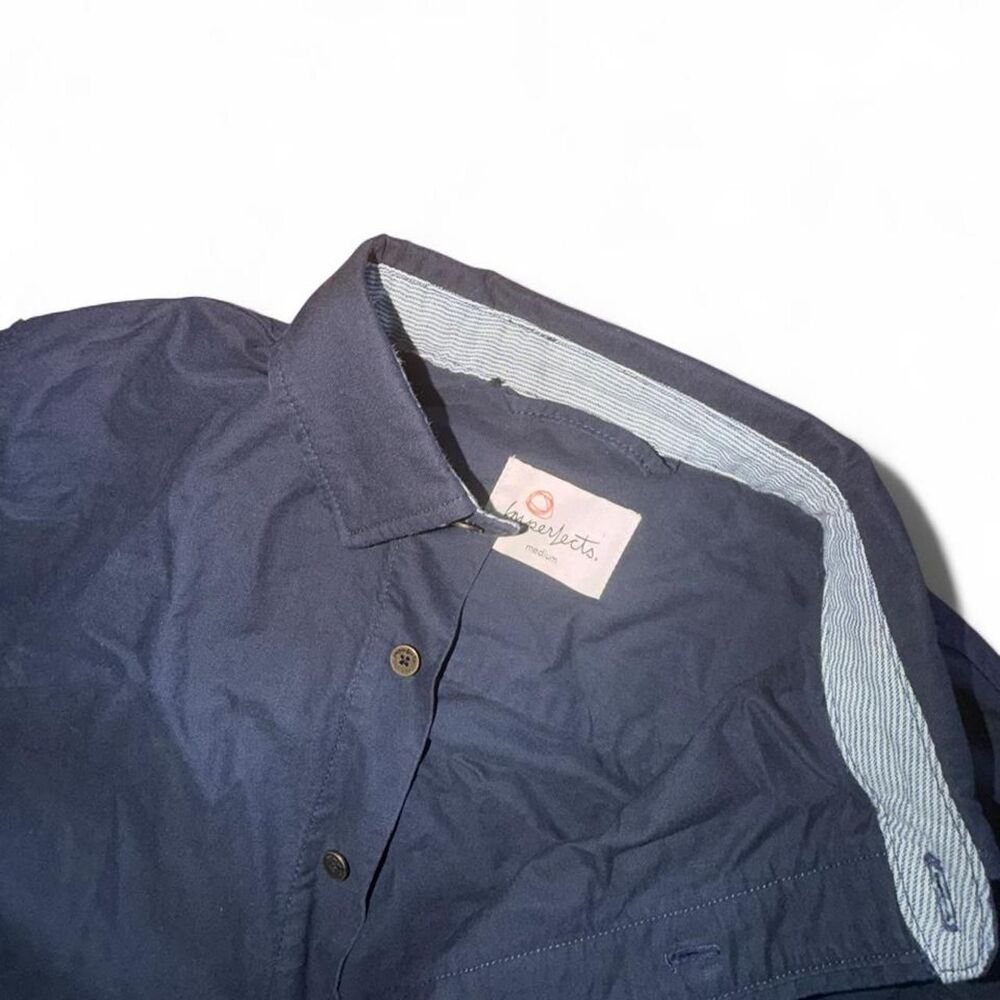Imperfects Men's Navy And Black Shirt View 4